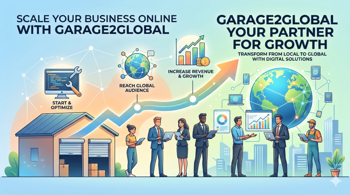 Scale Your Business Online with Garage2Global