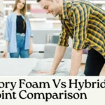 Make a Table Comparing Memory Foam vs Hybrid Mattresses