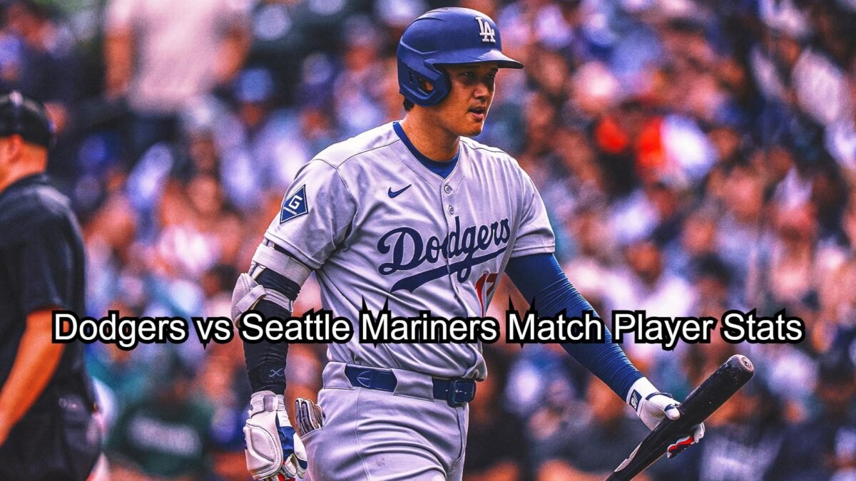 Dodgers vs Seattle Mariners Match Player Stats: A Deep Dive into Performance 1 Dodgers vs Seattle Mariners Match Player Stats