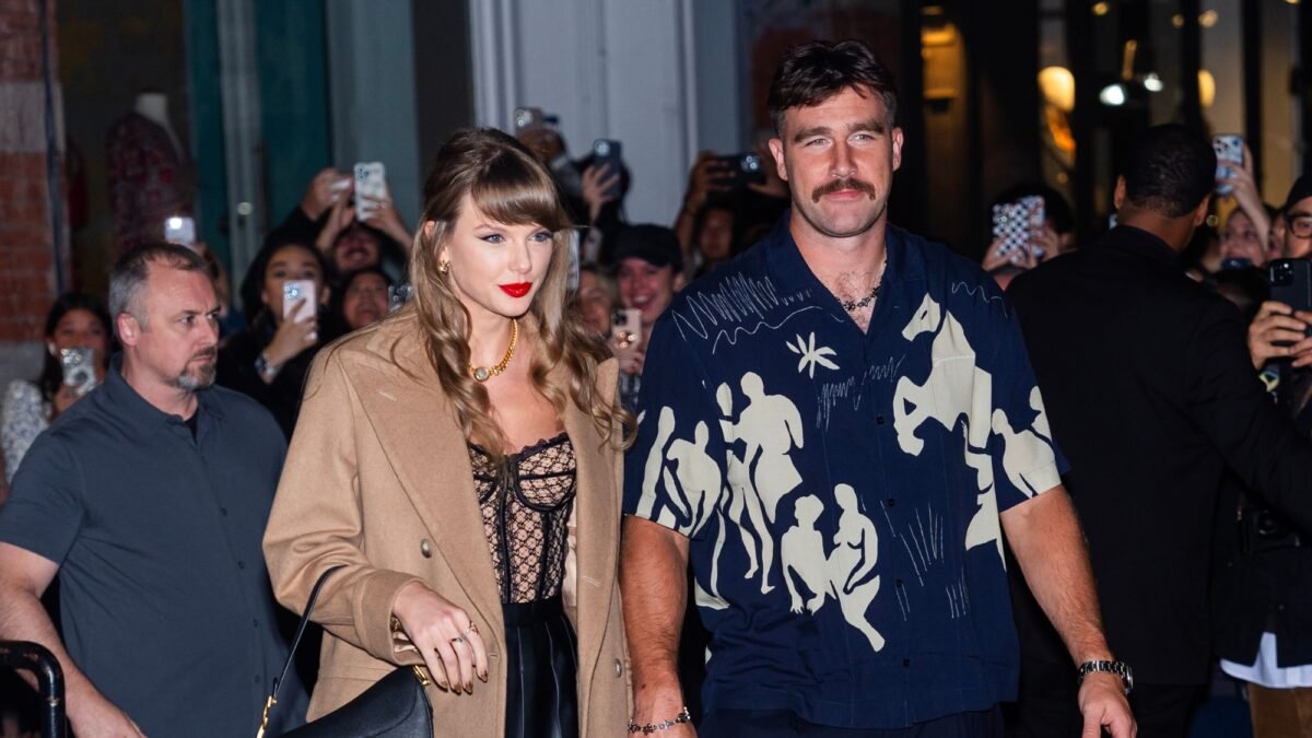 Taylor Swift and Travis Kelce