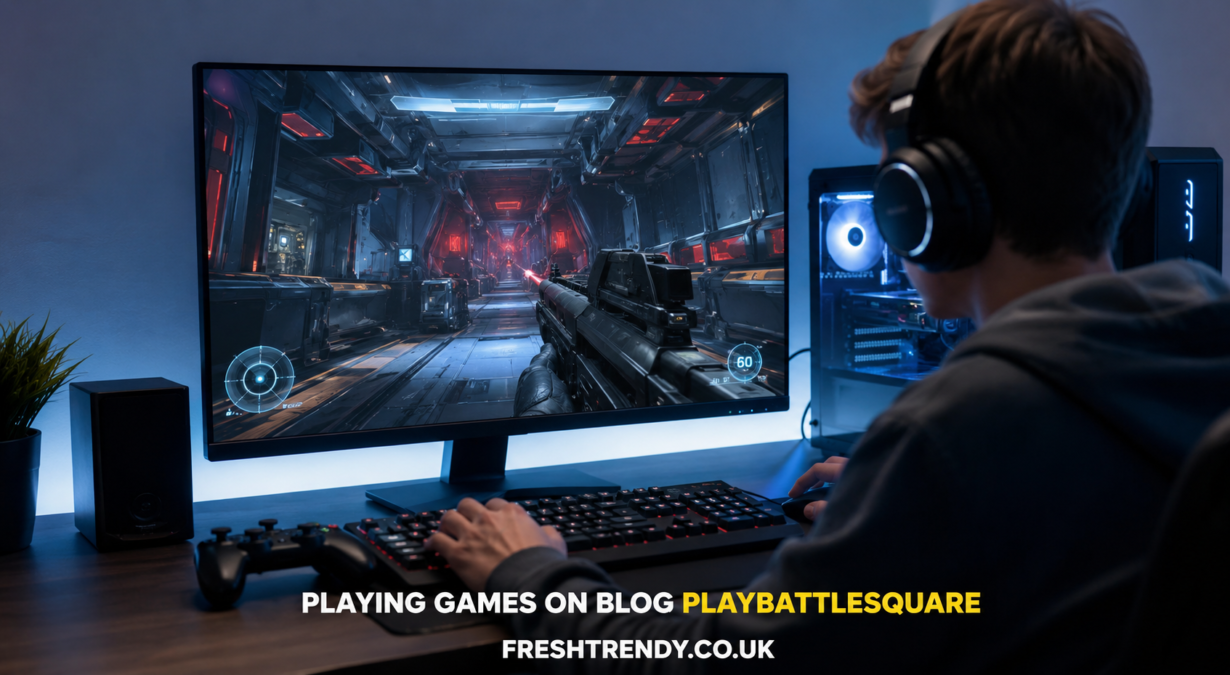 Playing Games on Blog Playbattlesquare